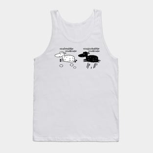 like the weather. That shows the black or white sheep. Tank Top